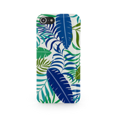 Colorful Tropical Leaves iPhone 8 Phone Case
