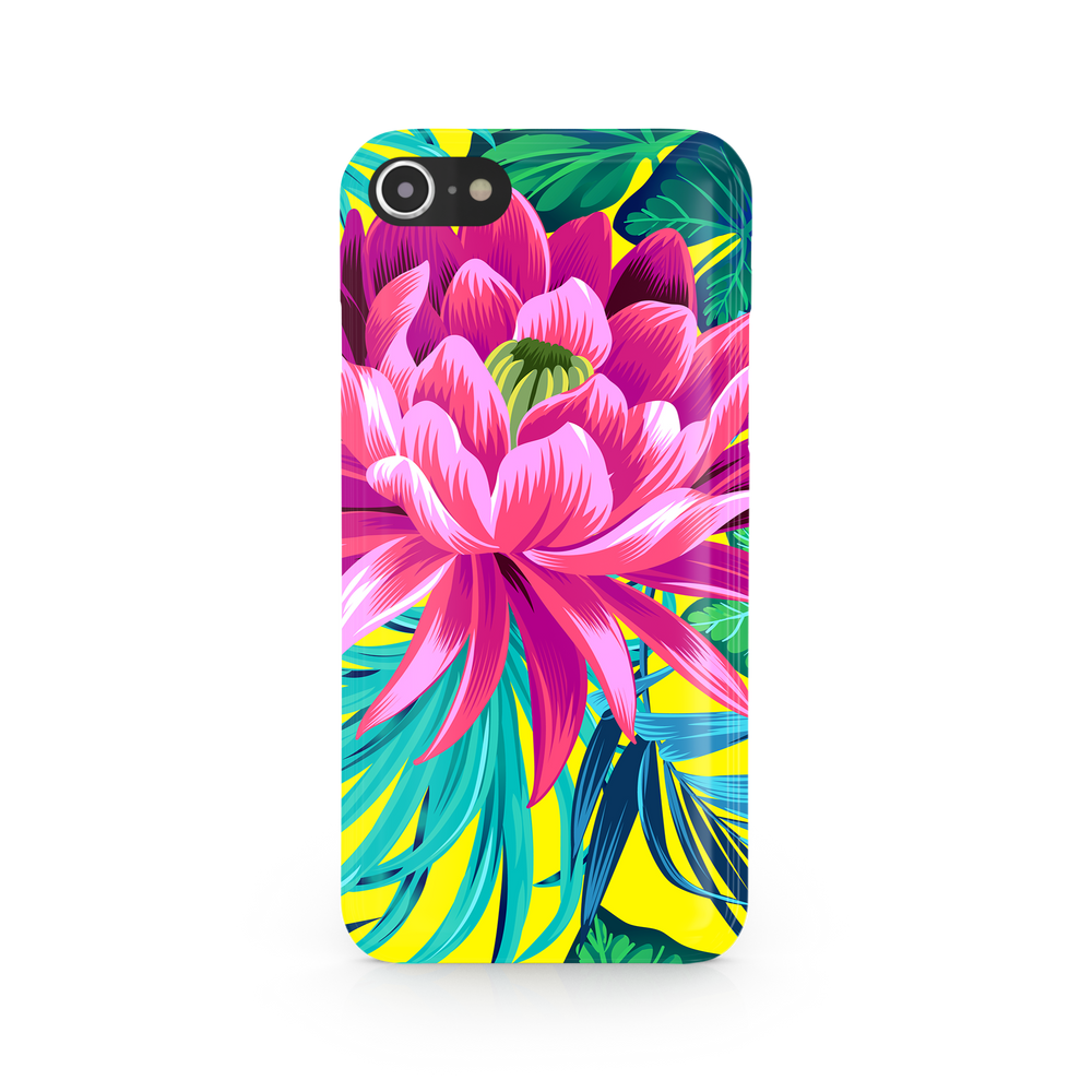Pink Flower iPhone 8 Phone Case