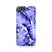Purple Tropical Leaf iPhone 7 Phone Case