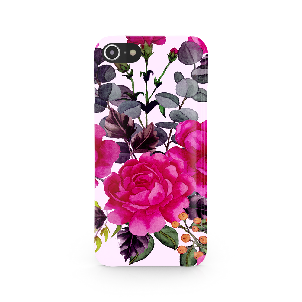 Watercolor Rose iPhone 8 Phone Case