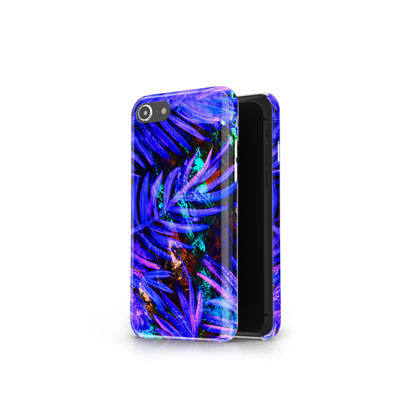 Purple Leaf iPhone 7 Phone Case