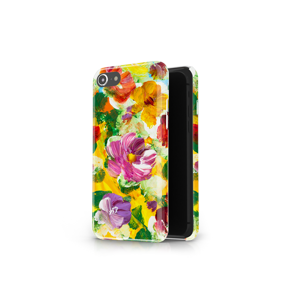 Colorful Floral Art iPhone 8 Phone Case