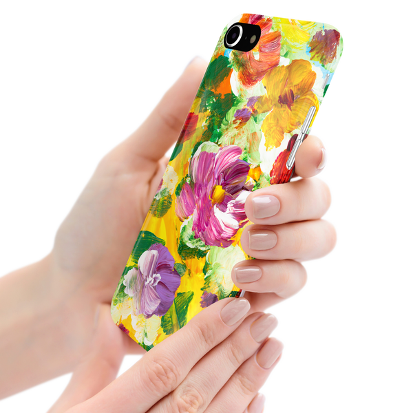 Colorful Floral Art iPhone 7 Phone Case