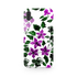 Purple Flower Art iPhone X Phone Case