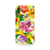 Colorful Floral Art iPhone X Phone Case