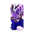 Purple and Pink Tropical Leaves iPhone X Phone Case