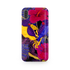 Painted Crimson Flower iPhone XS Max Phone Case