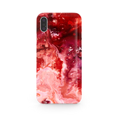 Marble Red iPhone XS Max Phone Case