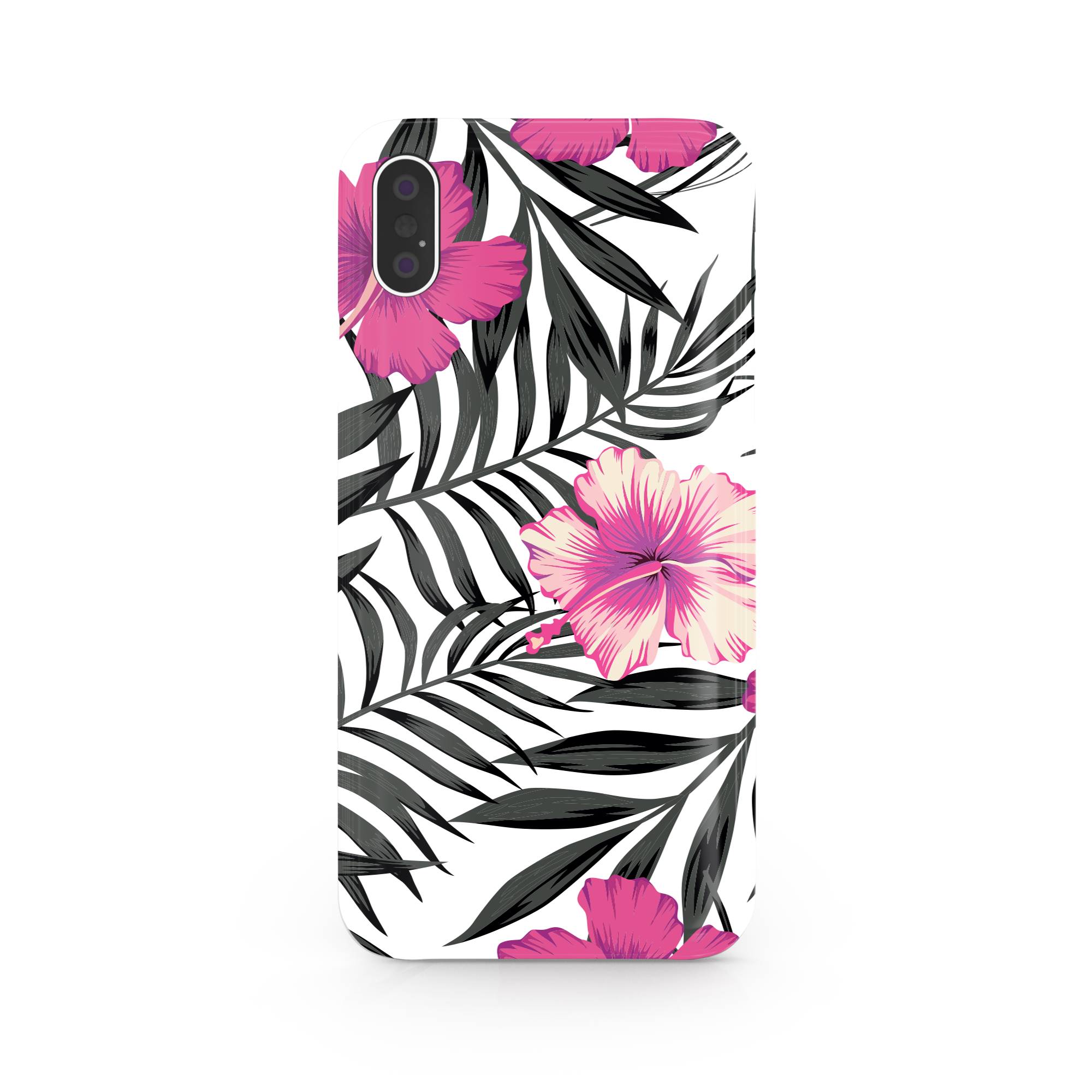 Floral Pattern iPhone X Phone Case