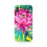 Pink Flower iPhone X Phone Case