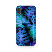 Colorful Palm Leaf iPhone X Phone Case