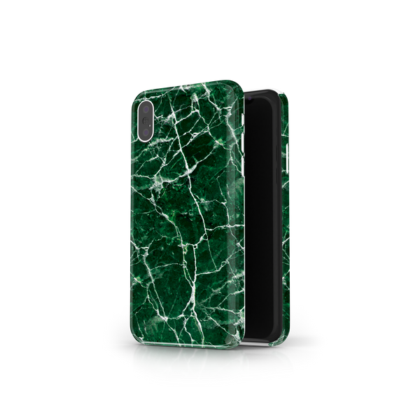Jungle Green Marble iPhone XS Max Phone Case