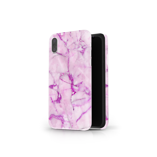 Pink Marble iPhone XS Phone Case