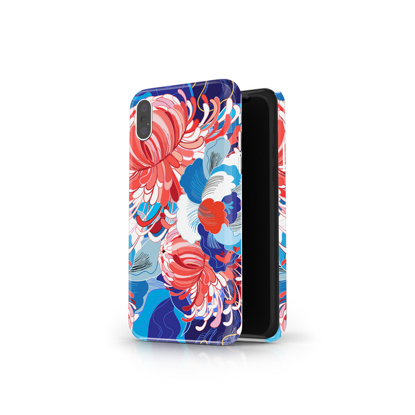 Watercolor Floral Art iPhone X Phone Case