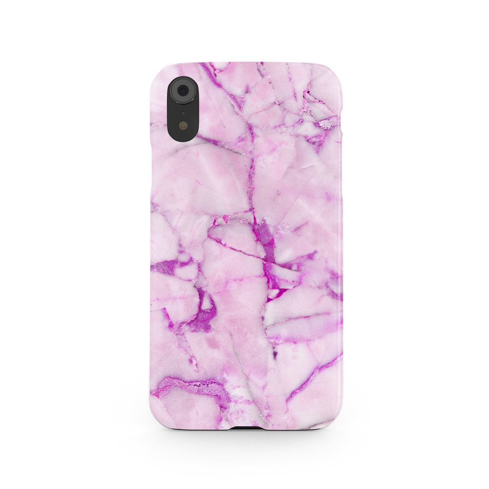 Pink Marble iPhone XR Phone Case