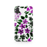 Purple Flower Art iPhone XR Phone Case