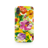 Colorful Floral Art iPhone XR Phone Case