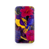 Painted Crimson Flower iPhone XR Phone Case