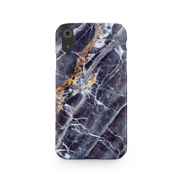 Gray Luxury Marble iPhone XR Phone Case