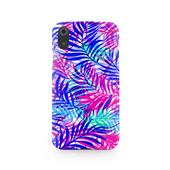 Tropical Plants Print iPhone XR Phone Case
