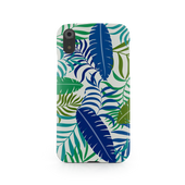 Colorful Tropical Leaves iPhone XR Phone Case
