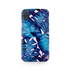 Blue Tropical Leaf iPhone XR Phone Case