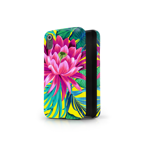 Pink Flower iPhone XR Phone Case