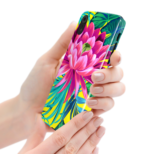 Pink Flower iPhone XR Phone Case