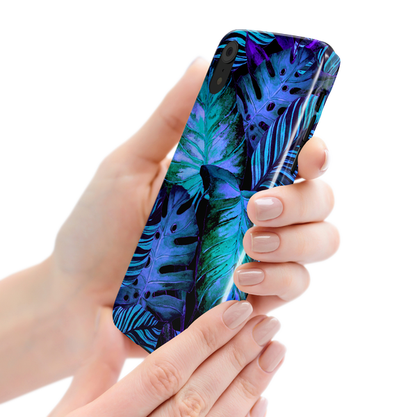 Colorful Palm Leaf iPhone XR Phone Case