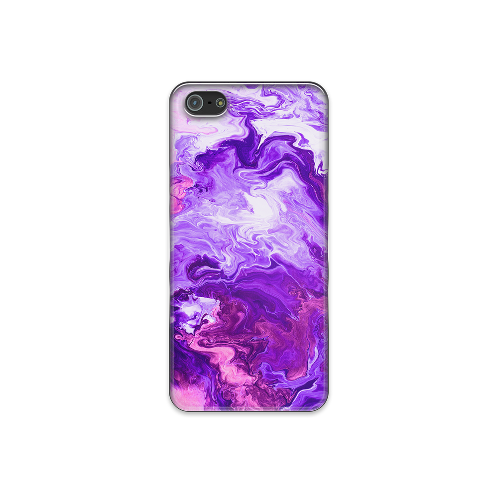 Purple Marble iPhone 5 Phone Case