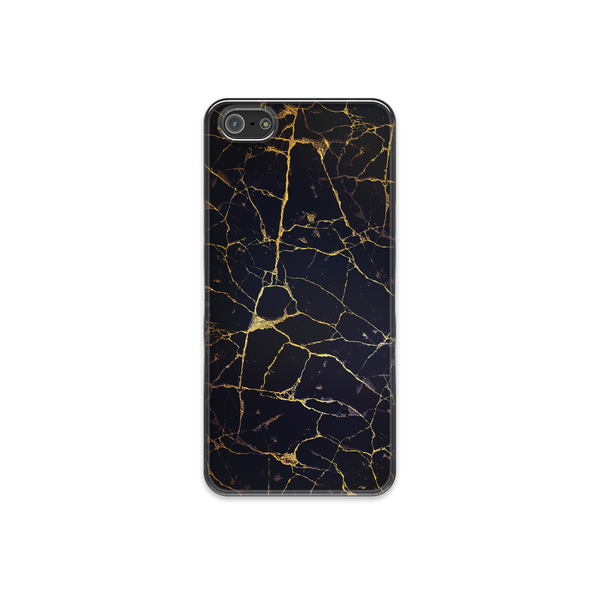 Black & Gold Marble iPhone 5 Phone Case