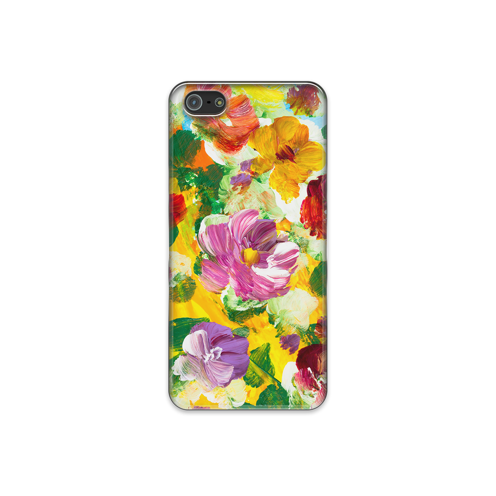 Colorful Floral Art iPhone 5 Phone Case
