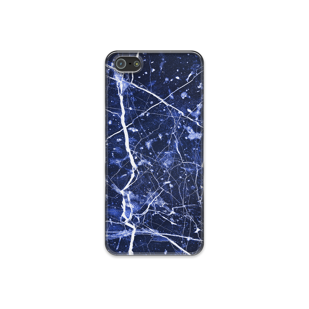 Blue Granite Marble iPhone 5 Phone Case