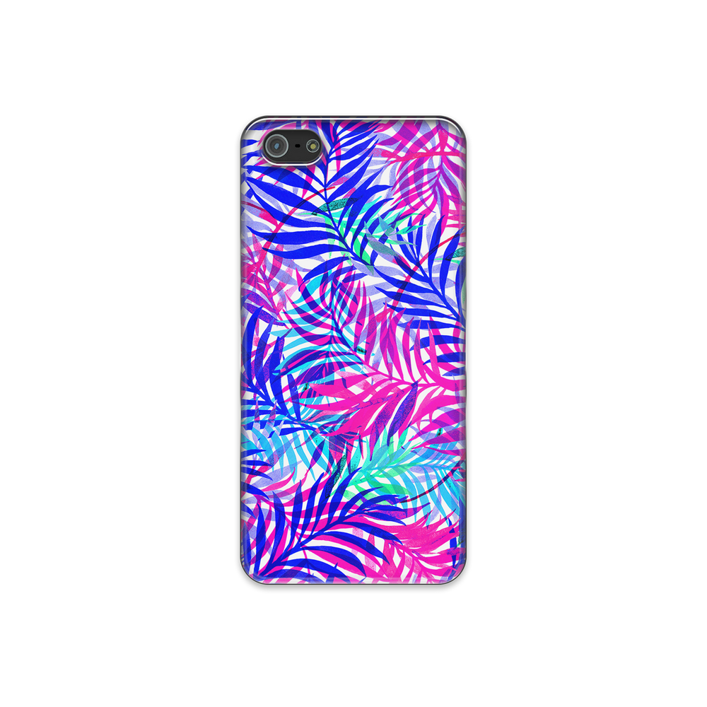 Tropical Plants Print iPhone 5 Phone Case