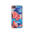 Blue and Red Floral Art iPhone 5 Phone Case