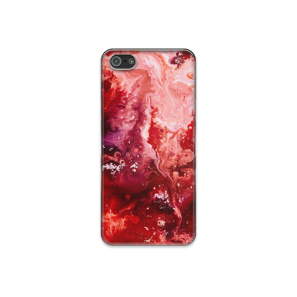 Marble Red iPhone 5 Phone Case