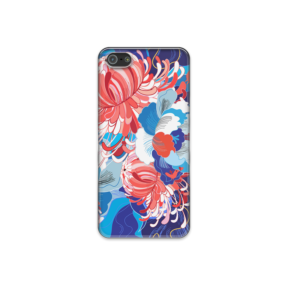 Watercolor Floral Art iPhone 5 Phone Case