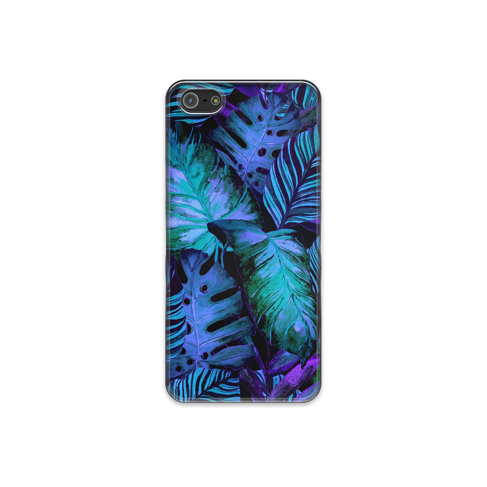 Colorful Palm Leaf iPhone 5 Phone Case