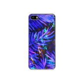 Purple Leaf iPhone 5s Phone Case
