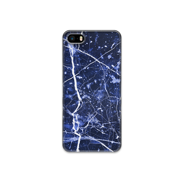 Blue Granite Marble iPhone 5s Phone Case