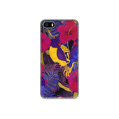 Painted Crimson Flower iPhone 5s Phone Case