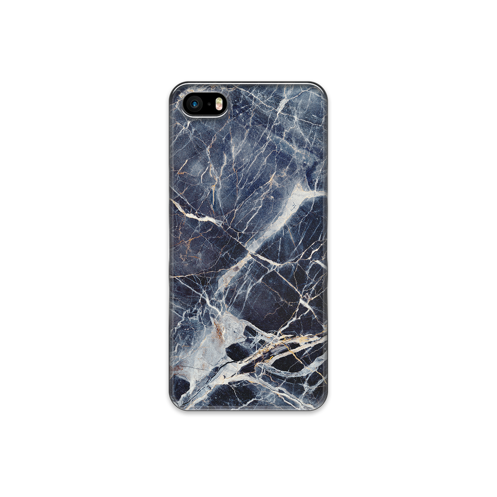 Blue & White Marble Luxury iPhone 5s Phone Case