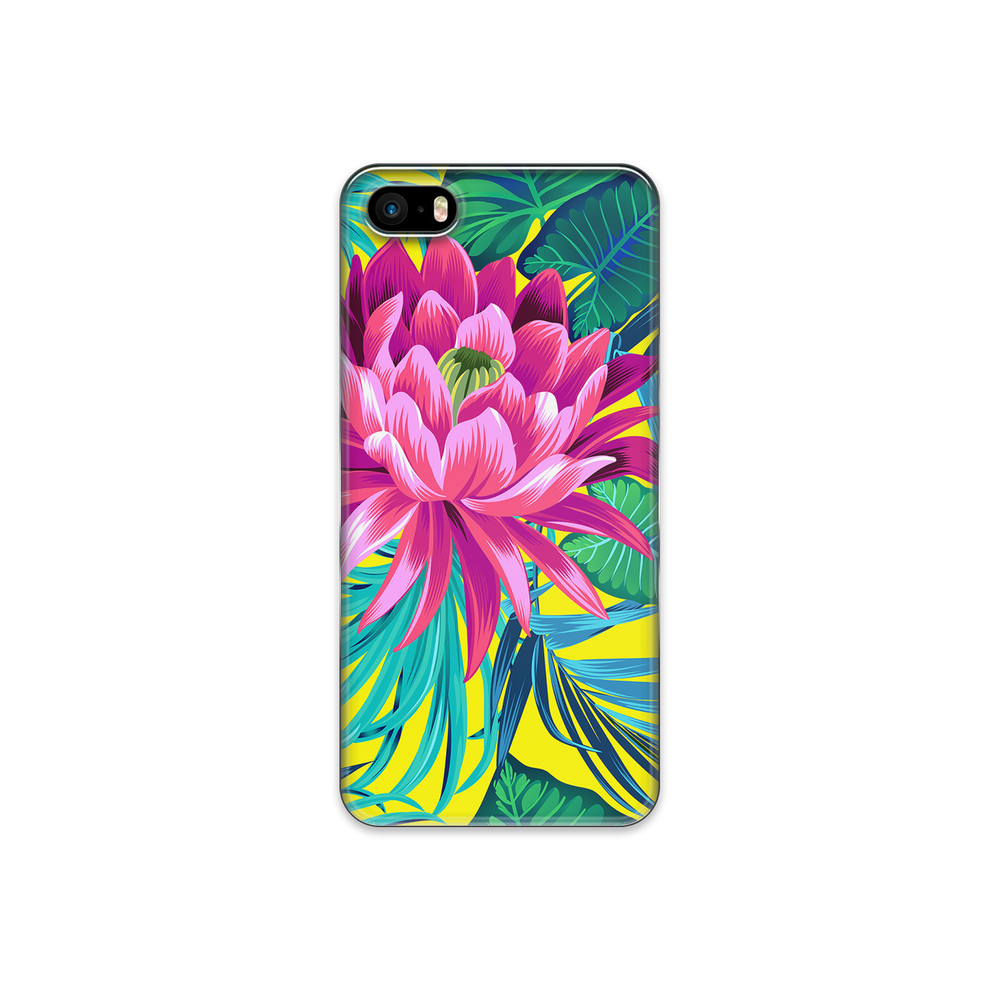 Pink Flower iPhone 5s Phone Case