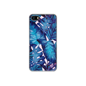 Blue Tropical Leaf iPhone 5s Phone Case