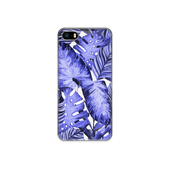 Purple Tropical Leaf iPhone 5s Phone Case