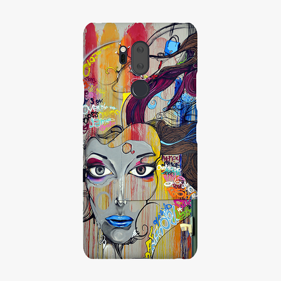Creative Street Art LG G7 Phone Case