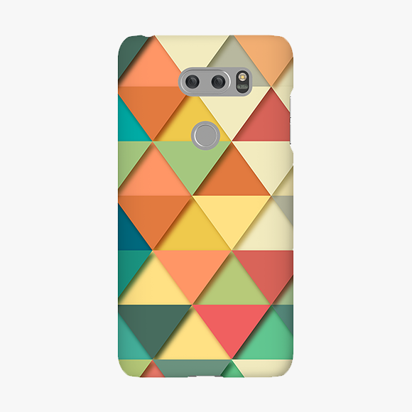 Colorful Triangles LG V30 Phone Case
