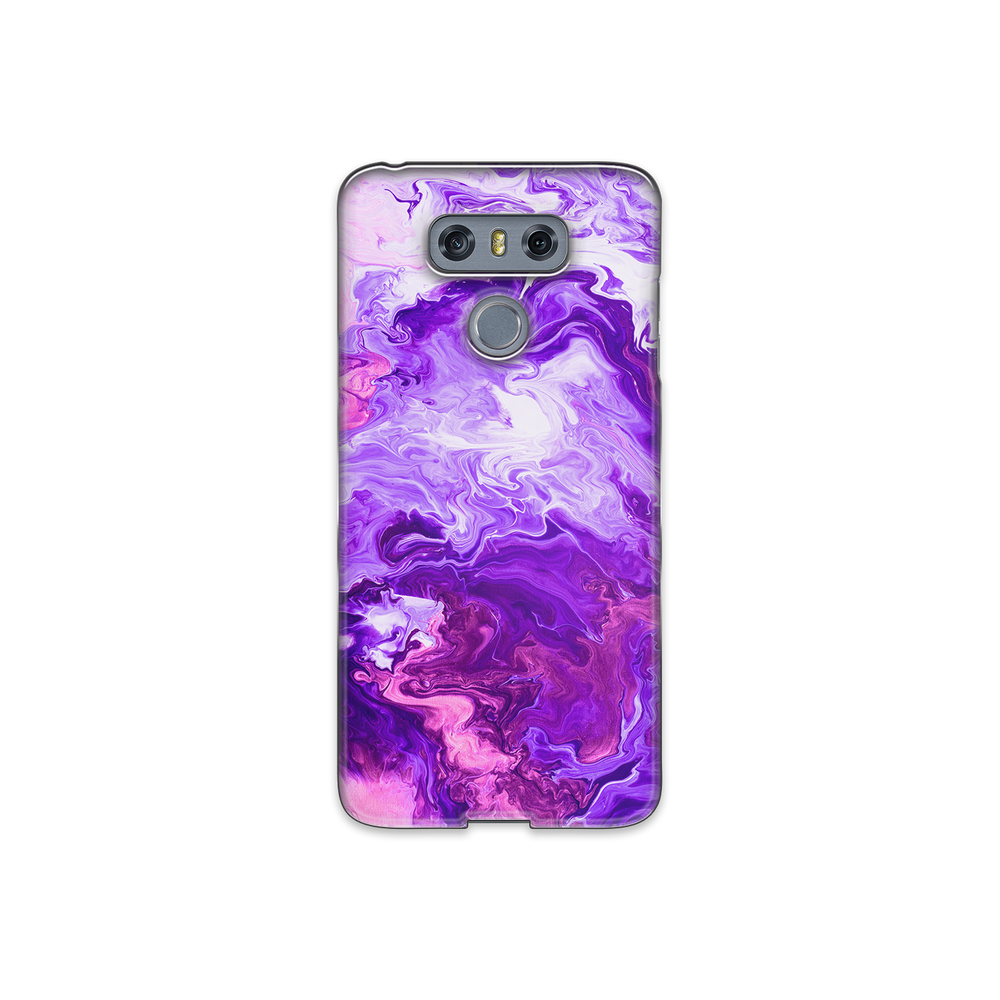 Purple Marble LG G6 Phone Case