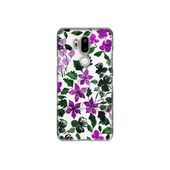 Purple Flower Art LG G7 Phone Case