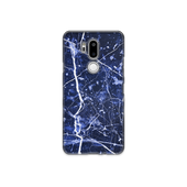 Blue Granite Marble LG G7 Phone Case
